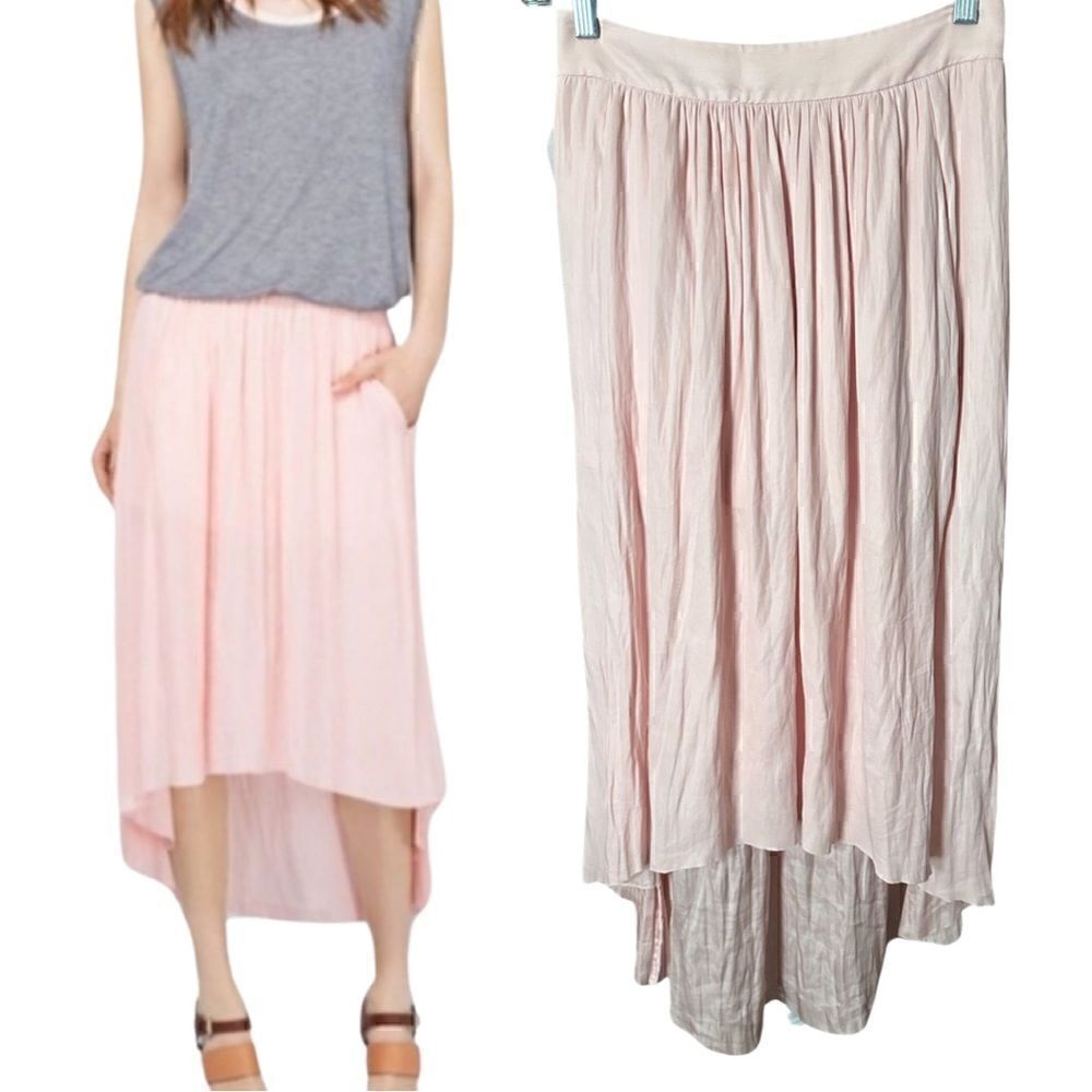 Talula Chouette Peach High Low Skirt Size XS